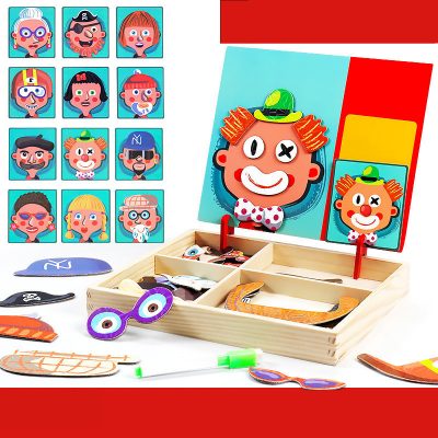 Character Five Senses Magnet Early Learning Educational Toys - Image 2