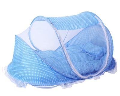 Foldable  Baby Bed Net With Pillow Net 2pieces Set - Image 2