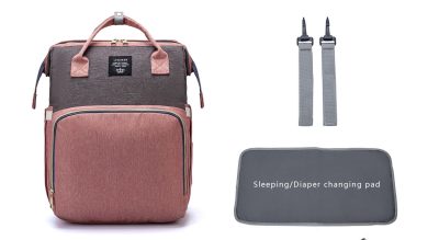Large Capacity Diaper Bag Mummy Nursing Nappy Backpacks Travel Baby - Image 4