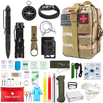Wilderness Survival First Aid Outdoor Survival Emergency Kit - Image 2