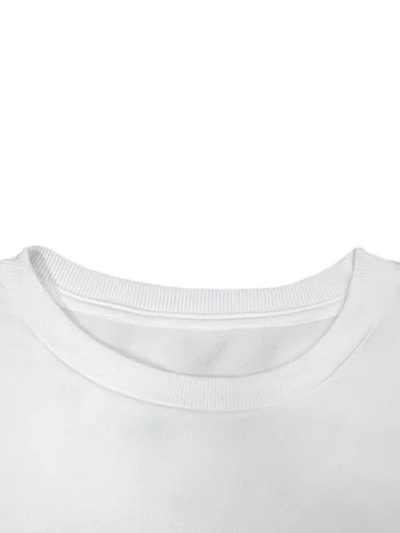 Women Basic Casual Pullover Spring Autumn Long Sleeve Gradient Letter Printed Round Neck - Image 8