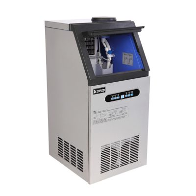 US Standard Ice Maker Silver Stainless Steel Transparent Frosted Lid - Image 9