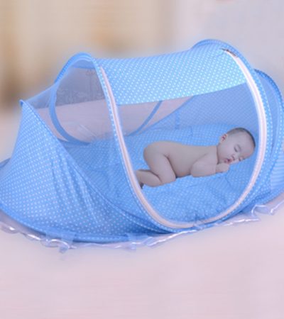Foldable  Baby Bed Net With Pillow Net 2pieces Set