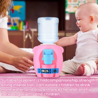 Dowmoo Children's Mini Water Dispenser, Baby Kitchen Toys Mini Fun Every Home Drink Machine Can Water - Image 2