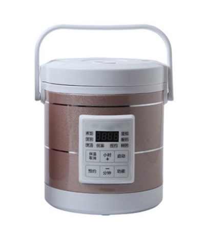 12V 24V Mini Rice Cooker 1.6L Car Truck Electric Hot Soup Rice Cooker