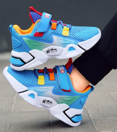 Children's Flying Knit Sneakers, Boys' Casual Sneakers
