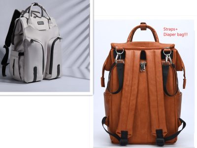 Mother And Baby Bag Back Milk Bag Mommy Bag Shoulders - Image 3
