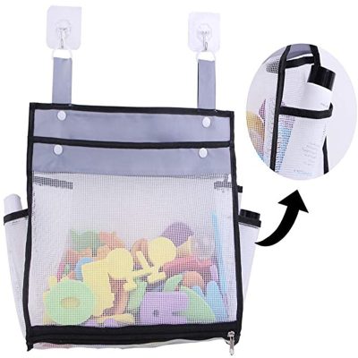 Children Bathroom Bath Toys Storage Mesh Bag - Image 4