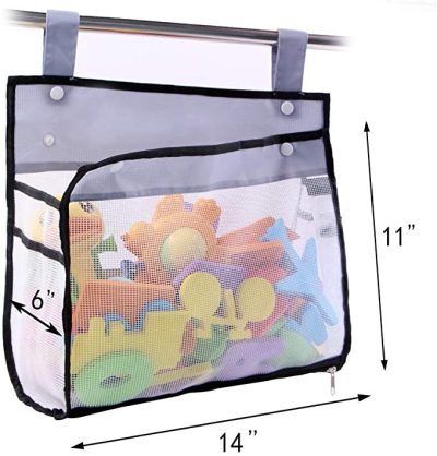 Children Bathroom Bath Toys Storage Mesh Bag - Image 5