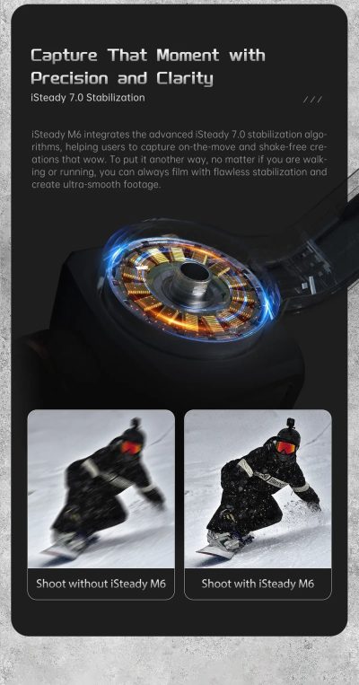 AI Face And Shooting Fill Light Vlog Three-axis Stabler - Image 9