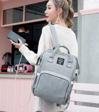 Large Capacity Diaper Bag Mummy Nursing Nappy Backpacks Travel Baby