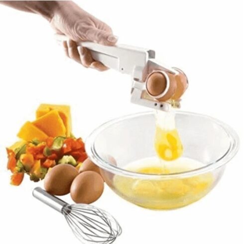 Egg Shell Cracker Handheld Plastic Egg Breaker Egg Opener Creative Egg Separator Tool Kitchen Gadgets - Image 5