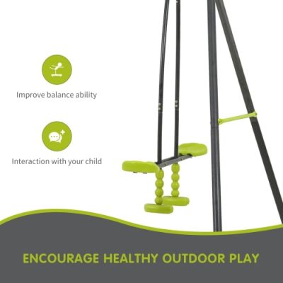Outdoor Playground With Three Swings - Image 6