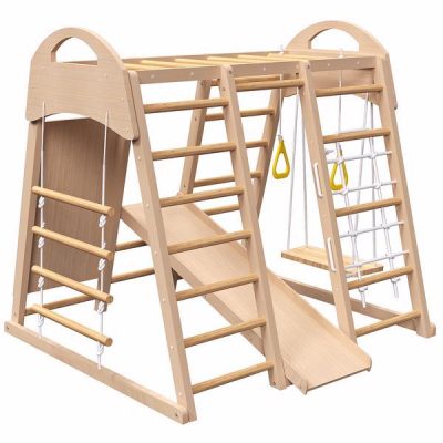 Indoor Playground 7-in-1 Jungle Gym Toy Set - Image 7