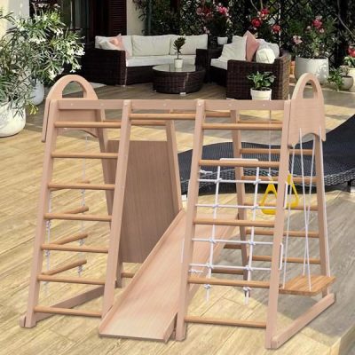 Indoor Playground 7-in-1 Jungle Gym Toy Set - Image 6