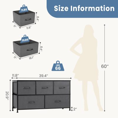 Tall Dressing Table Cloth Storage Tower - Image 9