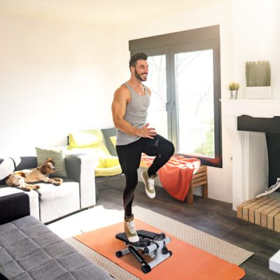 Fitness Step Machine, Mini Step Machine With Resistance Band, Home Fitness Equipment With 330.7LBS Load-bearing Capacity, Hydraulic Fitness Step Machine With LCD Display Screen - Image 8