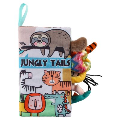 Enlightenment Early Learning Toys Children's Tail Cloth Book - Image 2
