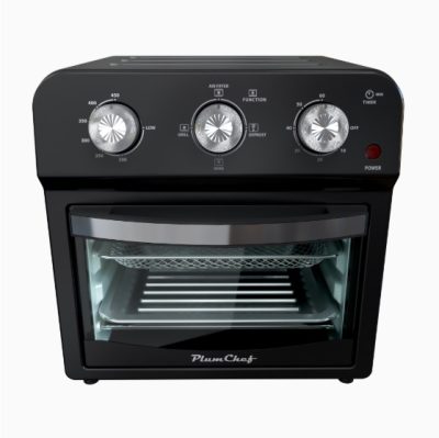 12.5 Qt Air Fryer With Advanced Multi Function Cooking Grill, Air Fry, Defrost, Bake, Presets For French Fries, Pizza, Chicken, Fish, And Toast, Dual Knob Control - Image 2