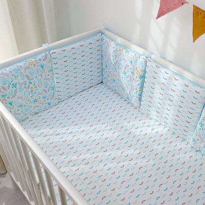 Cartoon embroidered cotton bumper bed - Image 7