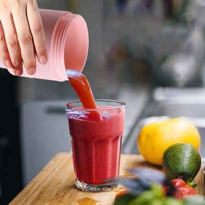 450ML Mini Portable Blender Mixer Cooking Appliances Food Processor Food Mixers Smoothie Blenders Cup Juicers Kitchen Appliance - Image 5