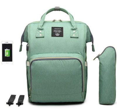 Large Capacity Diaper Bag Mummy Nursing Nappy Backpacks Travel Baby - Image 7