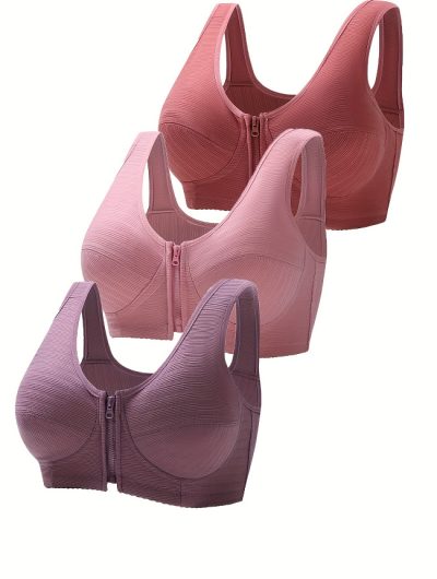 Ladies Underwired Vest Style New Plus Size Bra - Image 3