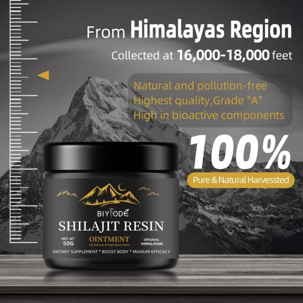 Pure Himalayan Shilajit Gummies  WithAshwagandha, Gokshura  Other Herbs L Noadded Sugar L 60 Chewables Edible Supplement - Image 4