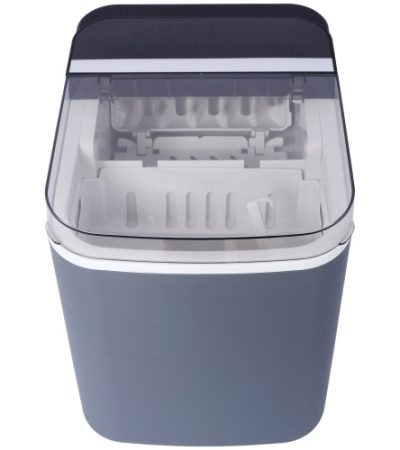 Ice Maker Countertop, Portable Ice Machine, Self-Cleaning Ice Makers With Basket And Scoop, 9 Cubes In 6 Mins, 26 Lbs Per Day, Ideal For Home, Kitchen,ETL And FDA Certificate.