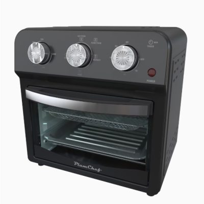 12.5 Qt Air Fryer With Advanced Multi Function Cooking Grill, Air Fry, Defrost, Bake, Presets For French Fries, Pizza, Chicken, Fish, And Toast, Dual Knob Control - Image 4