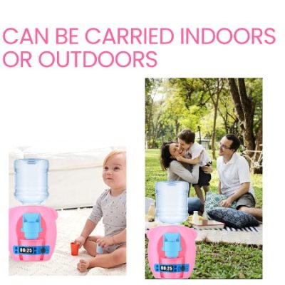 Dowmoo Children's Mini Water Dispenser, Baby Kitchen Toys Mini Fun Every Home Drink Machine Can Water - Image 4
