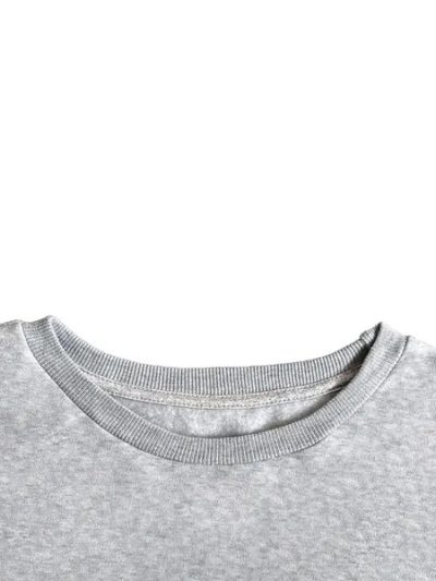 Women Basic Casual Pullover Spring Autumn Long Sleeve Gradient Letter Printed Round Neck - Image 9
