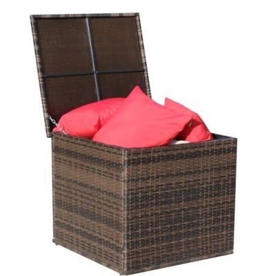 Wicker Patio Furniture Storage Box - Image 6