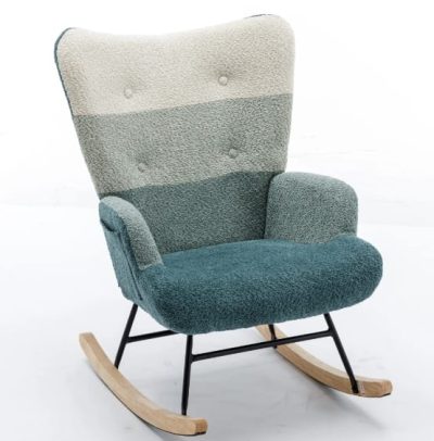 Modern Patchwork Upholstery Chairs - Image 5