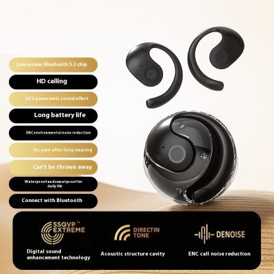 AI Translation Small Coconut Ball Wireless Bluetooth Headset Ear-mounted Headset - Image 2
