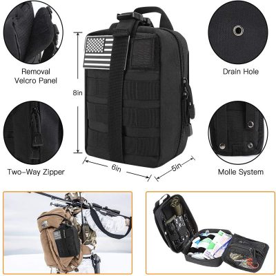 Wilderness Survival First Aid Outdoor Survival Emergency Kit - Image 6