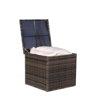 Wicker Patio Furniture Storage Box - Image 3