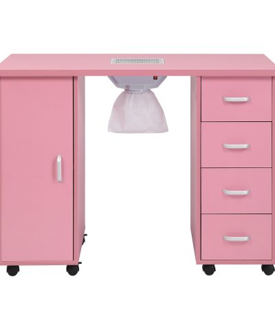 MDF Single Door 4 Drawers With Fans, Nail Art Table