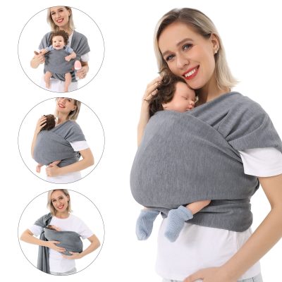 Baby Carrier Front Wrap Scarf Baby Carrier Bag Multi-functional Baby Carrier Front And Back Dual - Image 5