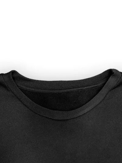 Women Basic Casual Pullover Spring Autumn Long Sleeve Gradient Letter Printed Round Neck - Image 5