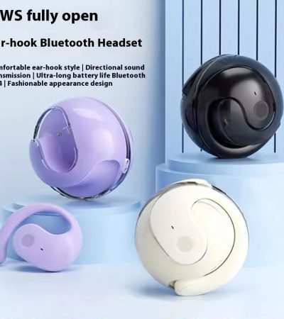 AI Translation Small Coconut Ball Wireless Bluetooth Headset Ear-mounted Headset
