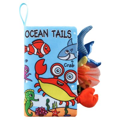 Enlightenment Early Learning Toys Children's Tail Cloth Book - Image 7