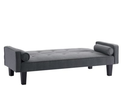 Fabric Sofa, Medieval Love Seat Sofa Furniture, With Pillows, Living Room Button Tufted Sofa, Pull Point Design - Image 2