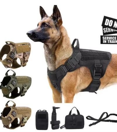 Pet Harness Luxury Dog Leash Set Chest Dog  Nylon Camouflage Dog Harness