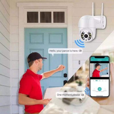 Wireless WiFi Surveillance Camera Dual Light Source AI Smart - Image 4