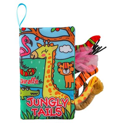 Enlightenment Early Learning Toys Children's Tail Cloth Book - Image 6