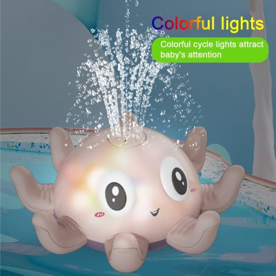Children's Automatic Water Spray Bath Toys Bath Fun Toys With Flashing Water Spray Toy Baby Swimming Shower With Toys New - Image 3