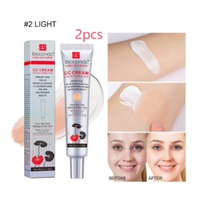 Moisturizing Correcting CC Cream Waterproof Anti-sweat Makeup Before Concealer Lasting Women Makeup Protect Skin Erborian Make - Image 3