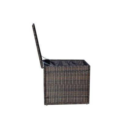 Wicker Patio Furniture Storage Box - Image 5