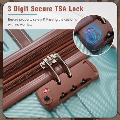20-inch Hard-shell Suitcase With Cosmetic Bag - Image 5